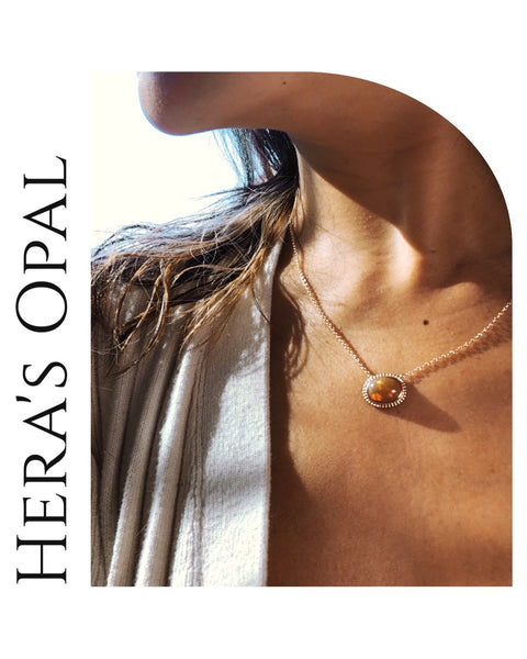 Hera's Opal Necklace